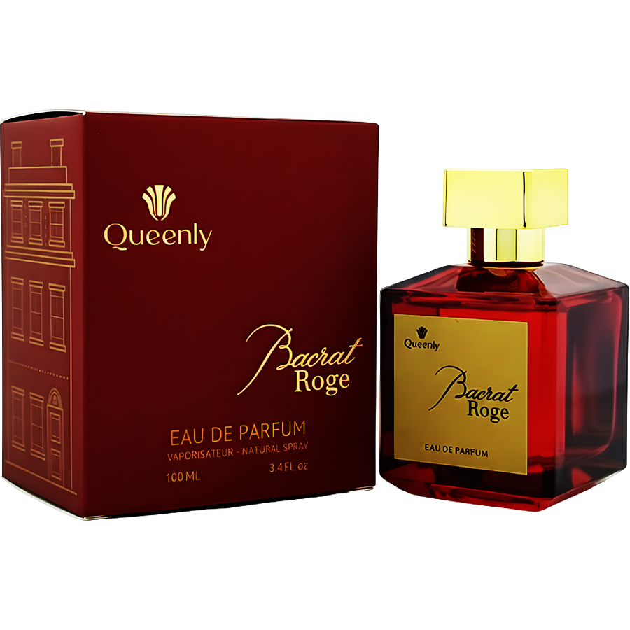 ادوپرفیوم باکارات رژ از برند کویین‌لی (Queenly BACRAT ROGE EDP 100ml) باکارات رژ کویینلی